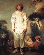 Jean-Antoine Watteau Pierrot Germany oil painting artist